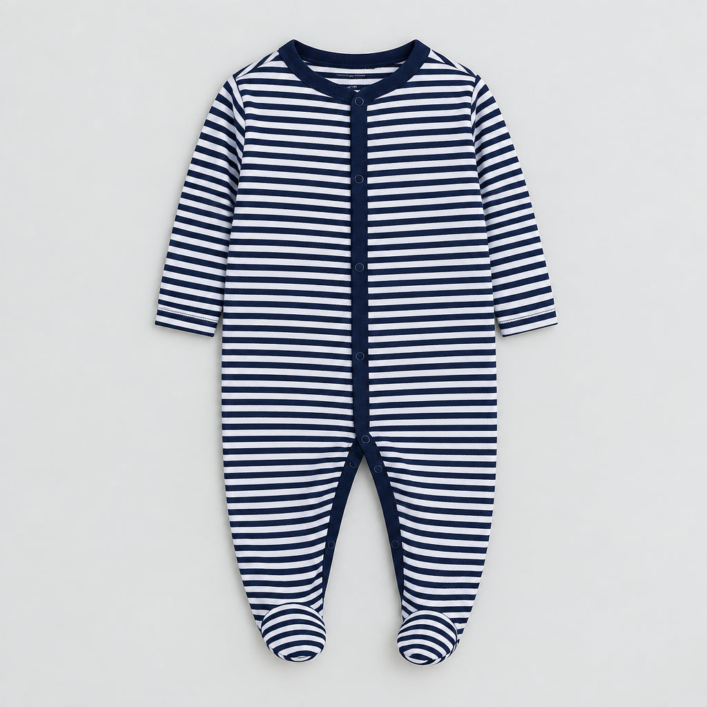 Baby cotton one-piece romper