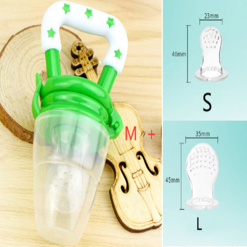 Babycove silicone baby food feeder pacifier for babies over 4 months