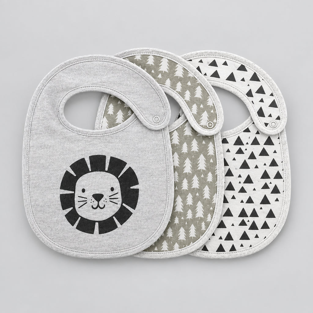 Babycove waterproof baby bibs 3 pack for newborns and toddlers.