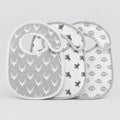 Babycove waterproof baby bibs 3 pack for newborns and toddlers1