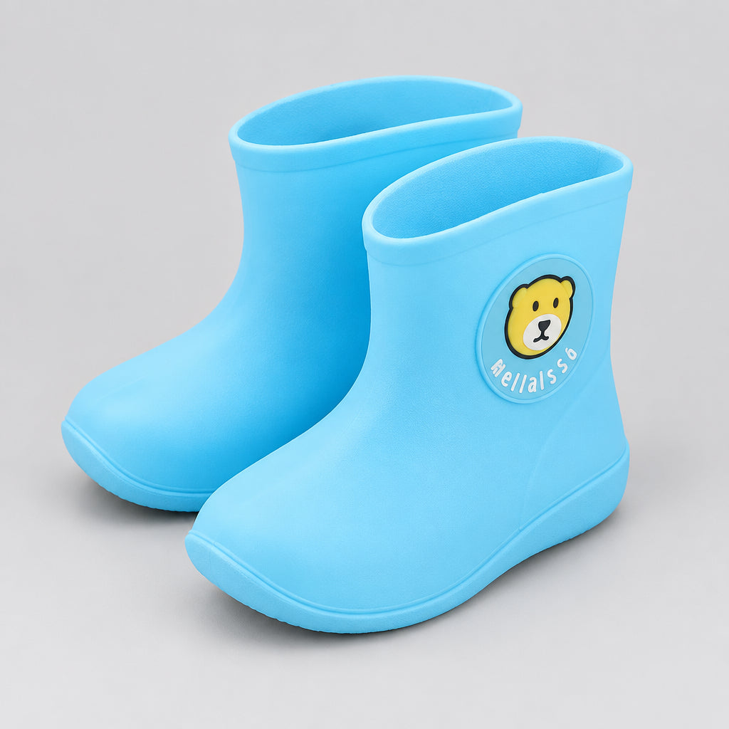 Cute cartoon rain boots for babies and kids