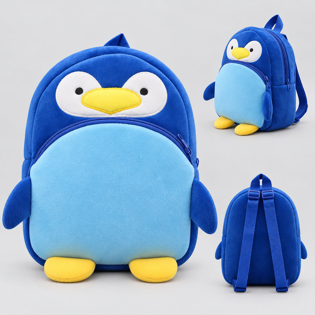 Cute cartoon toy backpack for boys and girls