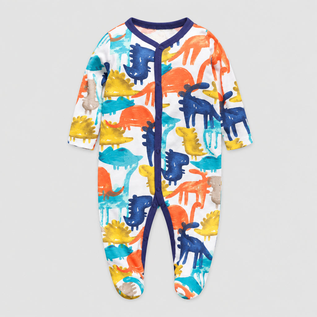 Soft cotton baby romper